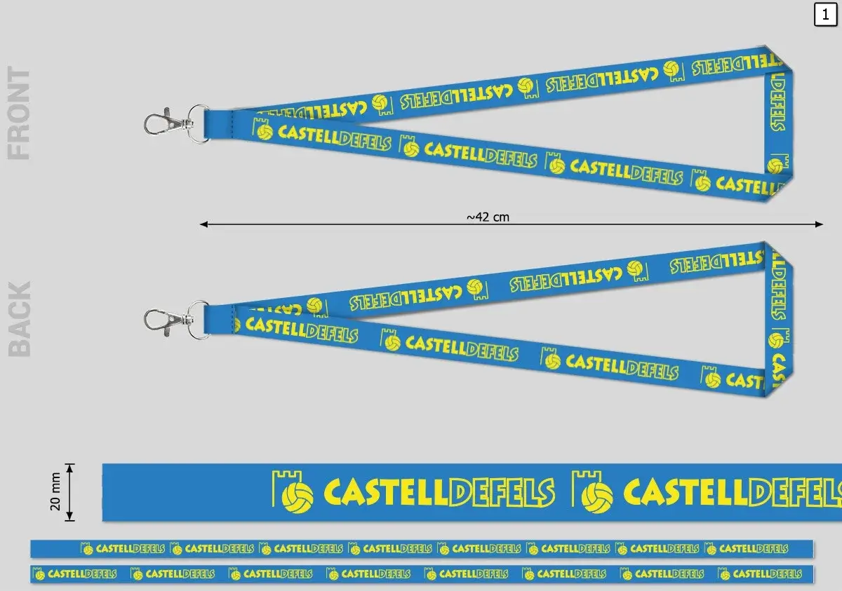 Landyards del CV Castelldefels