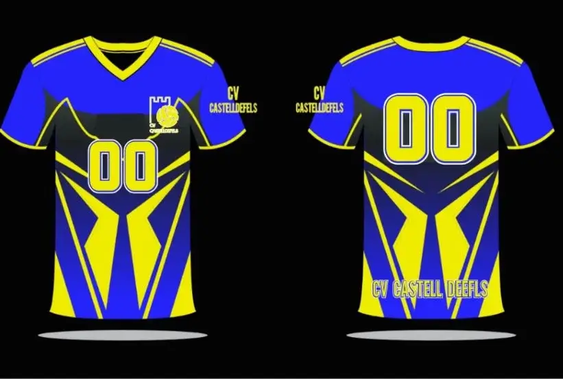 Camiseta de juego federados masculino