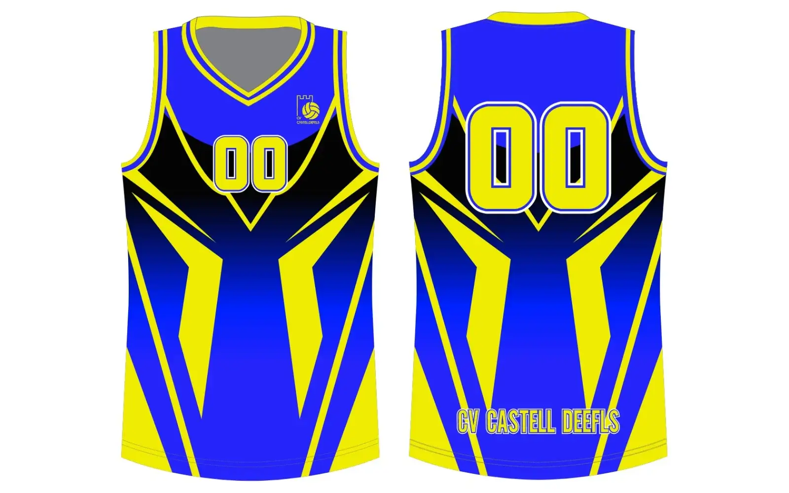 Camiseta de juego federados femenino